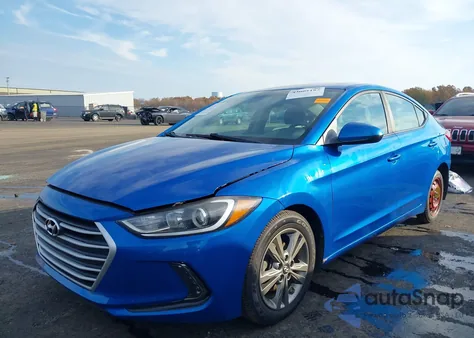 2018 Hyundai Elantra Value Edition z USA, uszkodzony, nr VIN KMHD84LF3JU624043